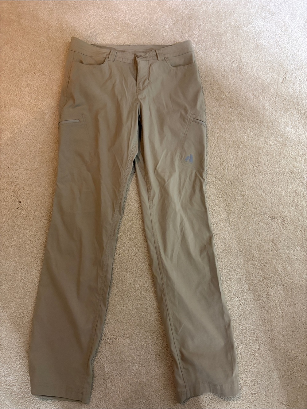 Eddie Bauer Lightweight Khaki Travel Chinos